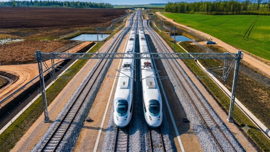 Rail Baltica electrification subsystem design and construction contract.